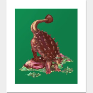 Dapper Ankylosaurus Posters and Art